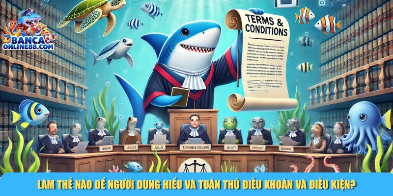 Cách để bạn có thể hiểu và tuân thủ theo điều khoản và điều kiện