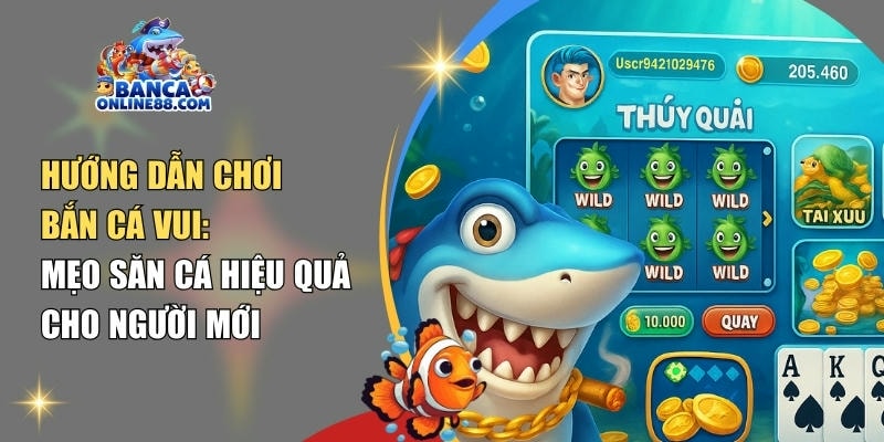 Hướng dẫn chơi bắn cá vui: Mẹo săn cá hiệu quả cho người mới